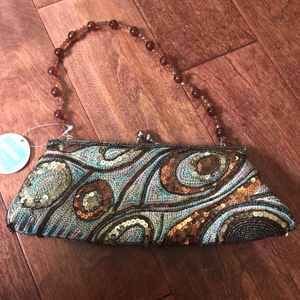 Beaded clutch from Target